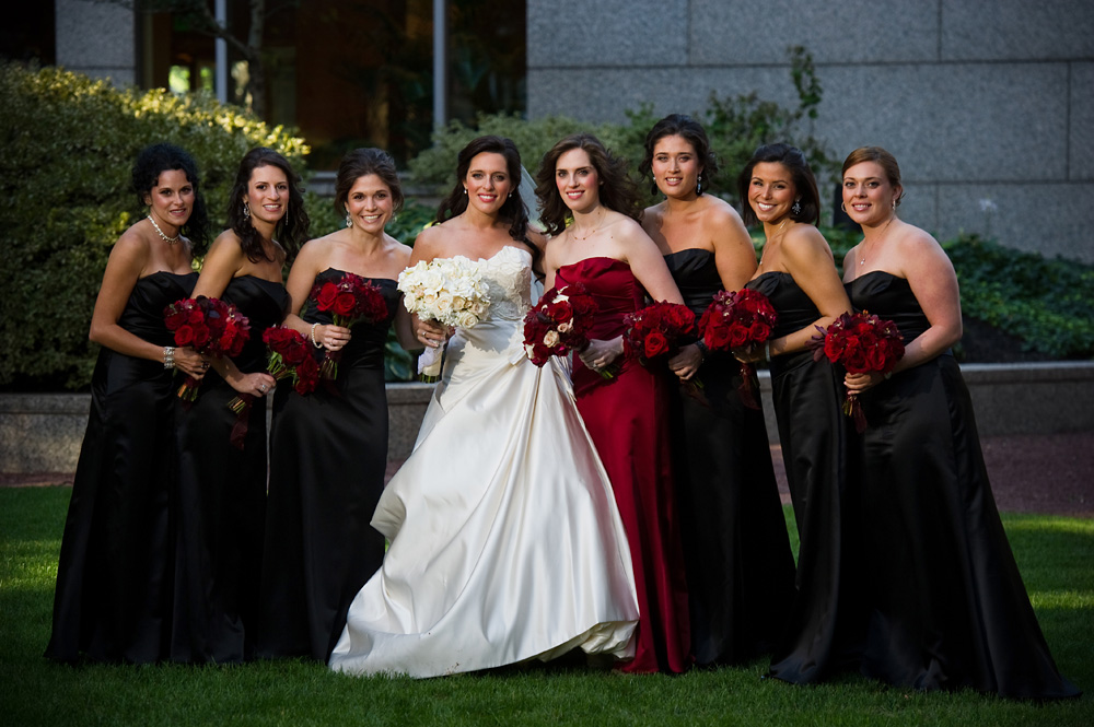 REAL STORIES A Red Ivory and Champagne Wedding at the Four Seasons Hotel 